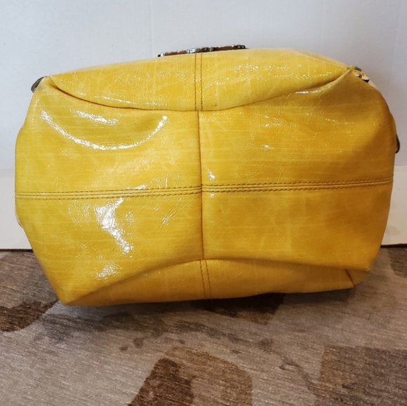 ๐พ๐"Think FALL"๐๐พKathy Van Zeeland Purse, Sunny Yellow, EUC - Picture 4 of 11